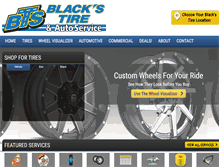 Tablet Screenshot of blackstire.com